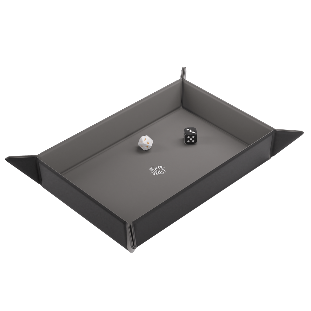 Magnetic Dice Tray Rectangular Black/Gray2