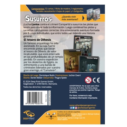 Susurros: El Tesoro de Othesis1
