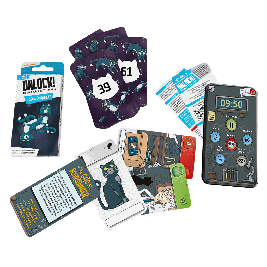 Unlock! Miniaventuras El gato de Schrödinger2