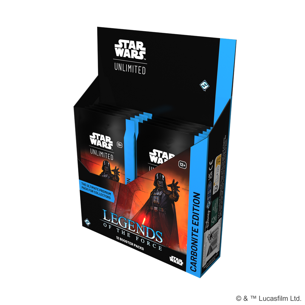 Star Wars Unlimited: Legends of the Force Carbonite Boosters1