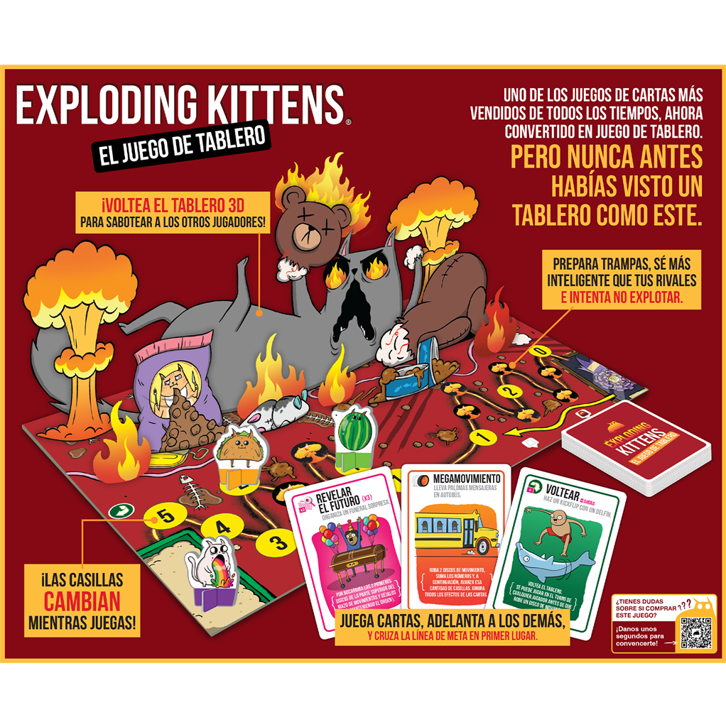 Exploding Kittens: el juego de tablero1