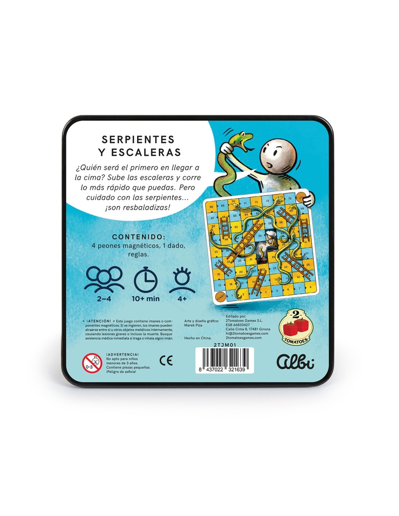 Serpientes y Escaleras - Magnético1