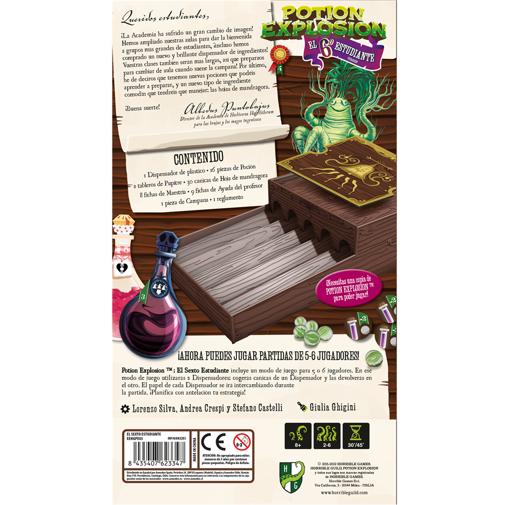 Potion Explosion: El Sexto Estudiante1