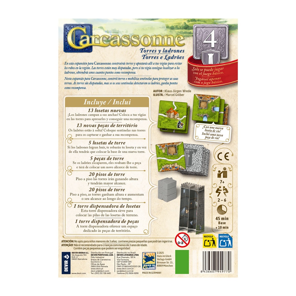 Carcassonne Exp. 4 - Torres y Ladrones1