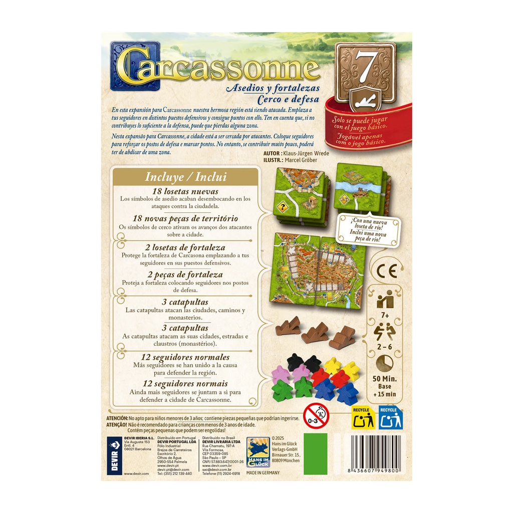 Carcassonne Exp. 8 - Puentes y Castillos1