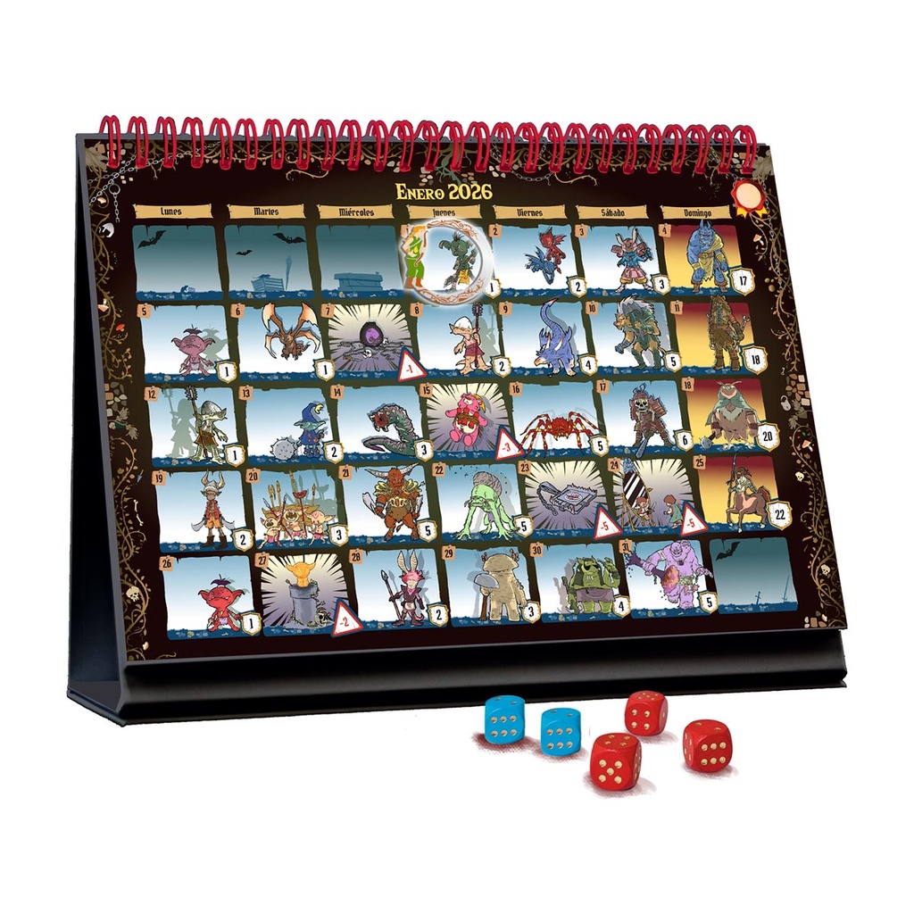 Calendario 365 Aventuras: Mazmorras2