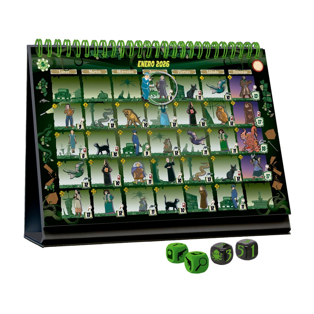 Calendario 365 Aventuras: Cthulhu2