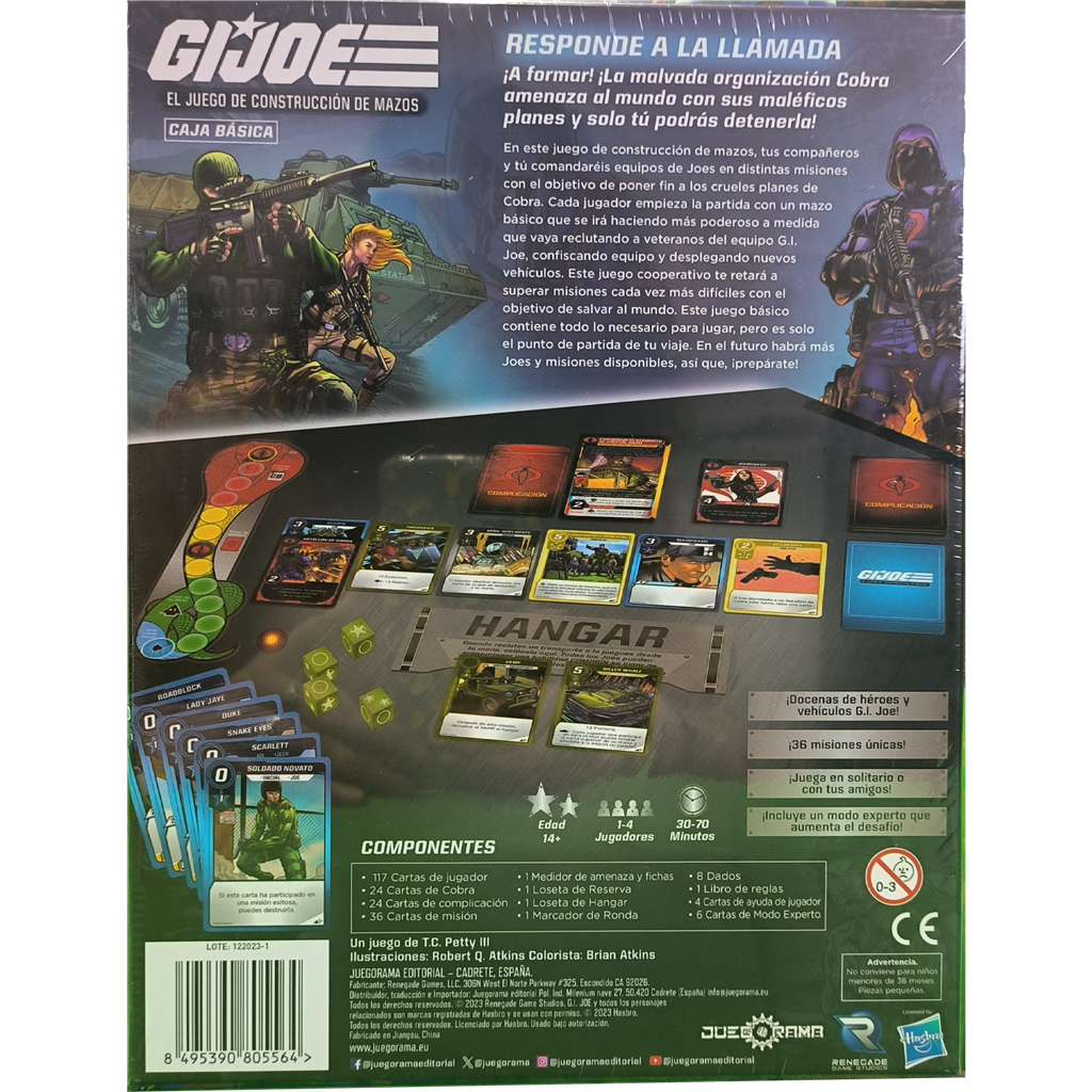 G.I.JOE El juego de construcción de mazos1