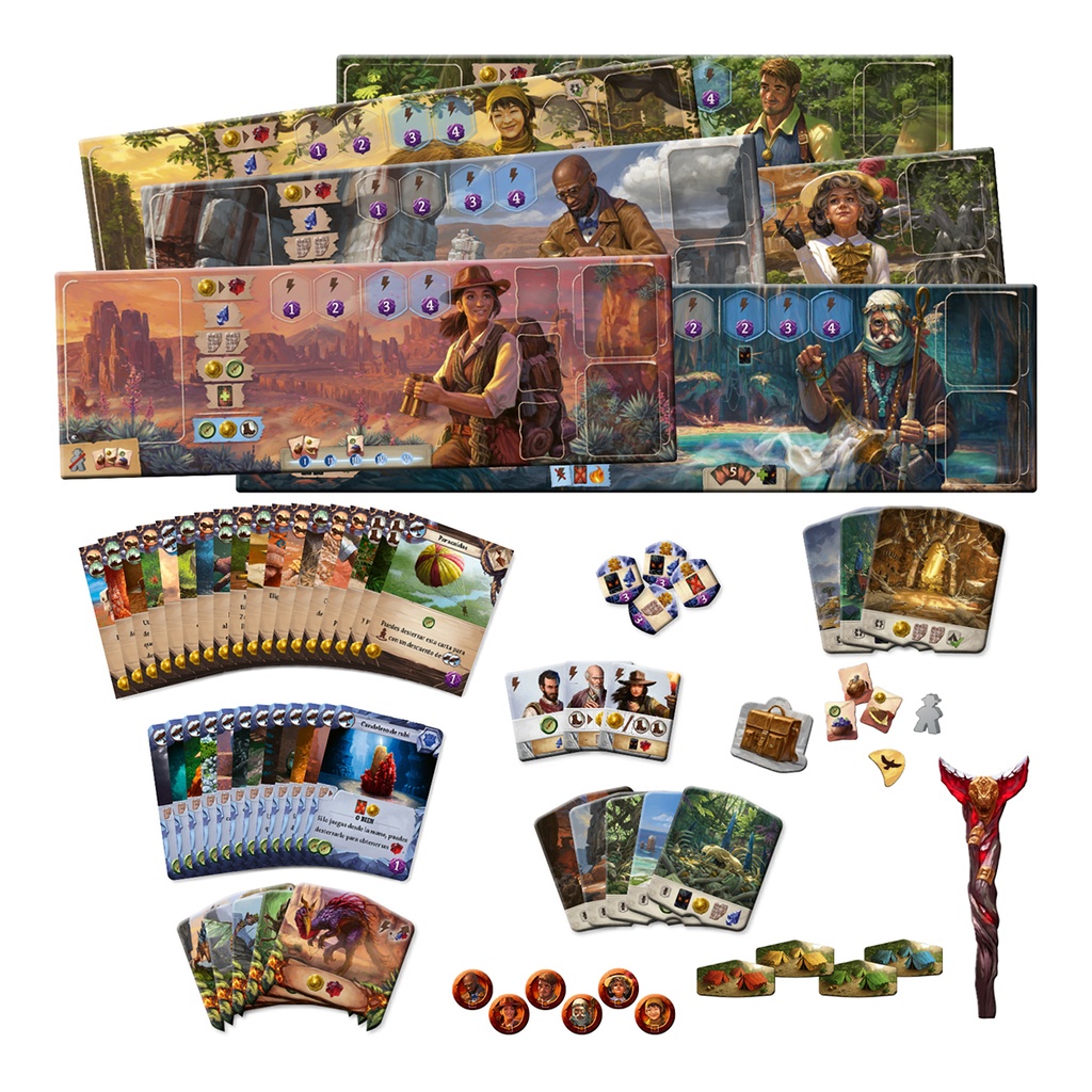 Las ruinas perdidas de Arnak: líderes de la expedición2