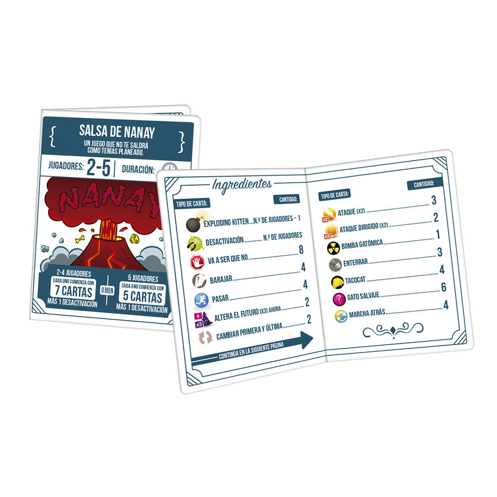 Exploding Kittens Recetas del Desastre3