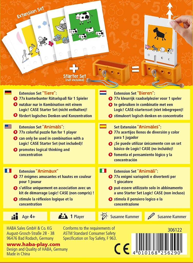 Logic! CASE Set de Ampliación – Animales2