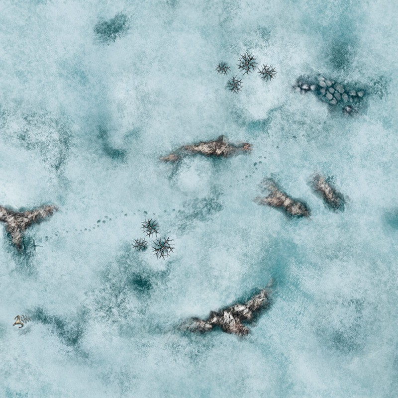 Tapete Nieve - modelo A3
