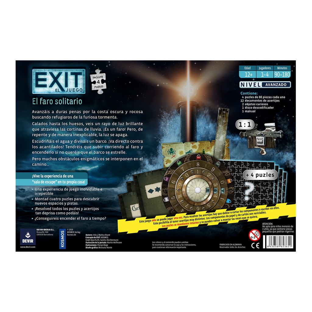 Exit: Puzzle: El Faro Solitario3