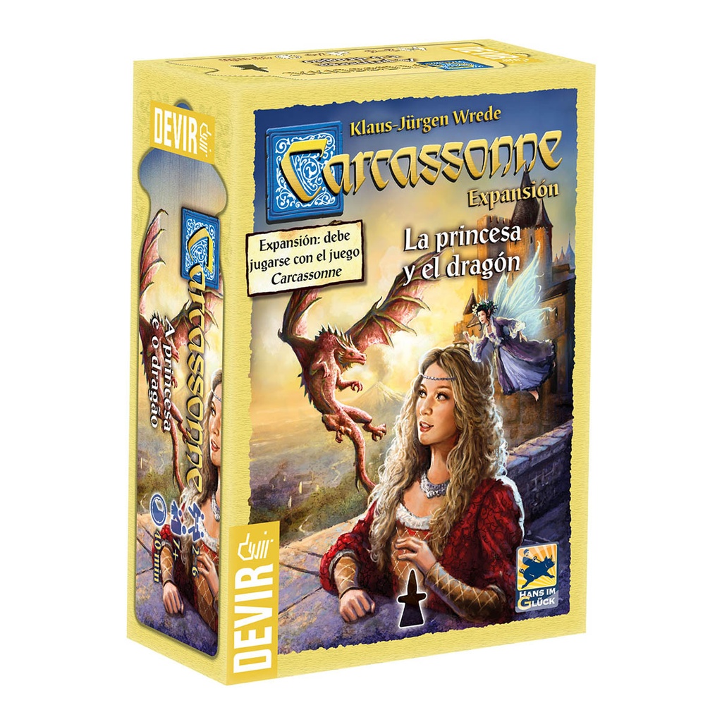 Carcassonne: La Princesa y el Dragon1