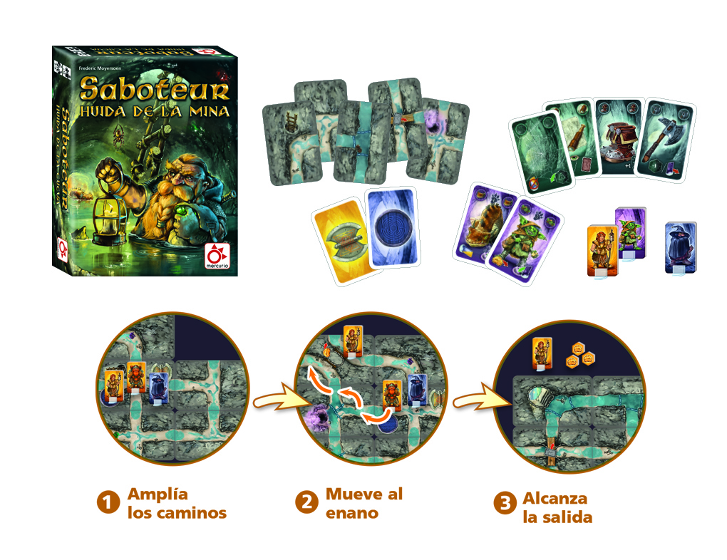 Saboteur, huida de la mina2