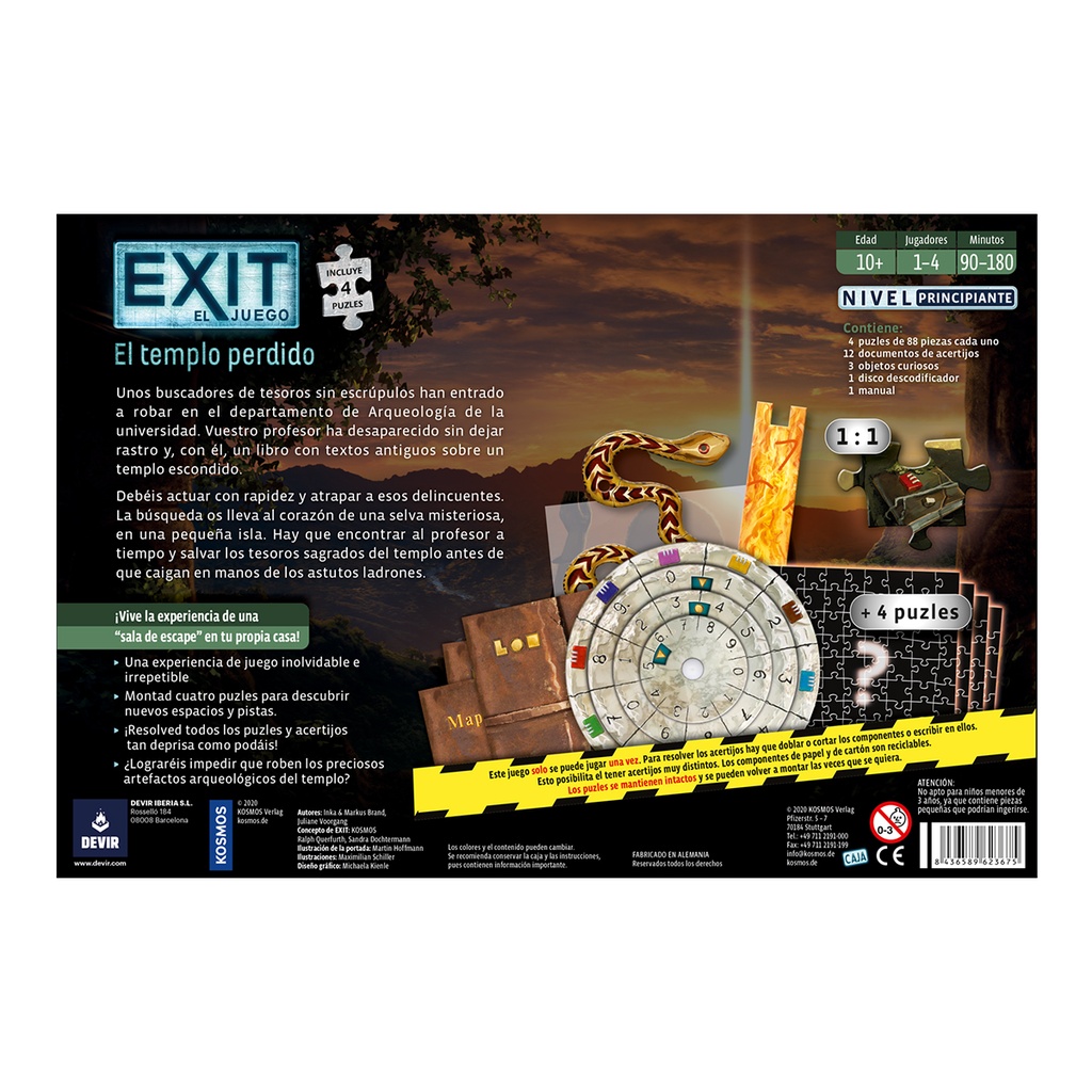 Exit: Puzzle - El templo perdido3