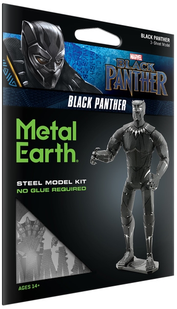 Pantera Negra - Metal Earth3