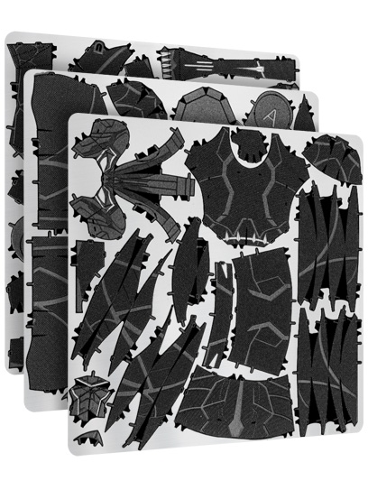 Pantera Negra - Metal Earth4