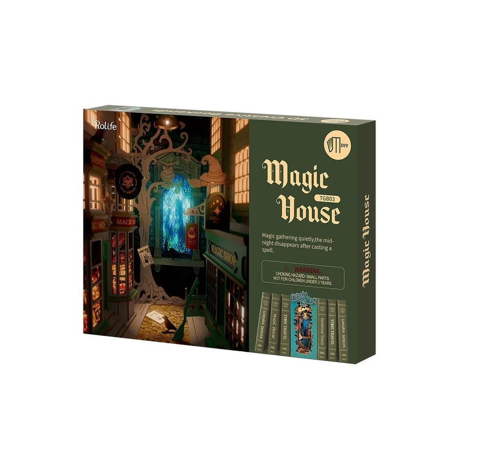 Sujetalibros Magic House - Robotime TGB036