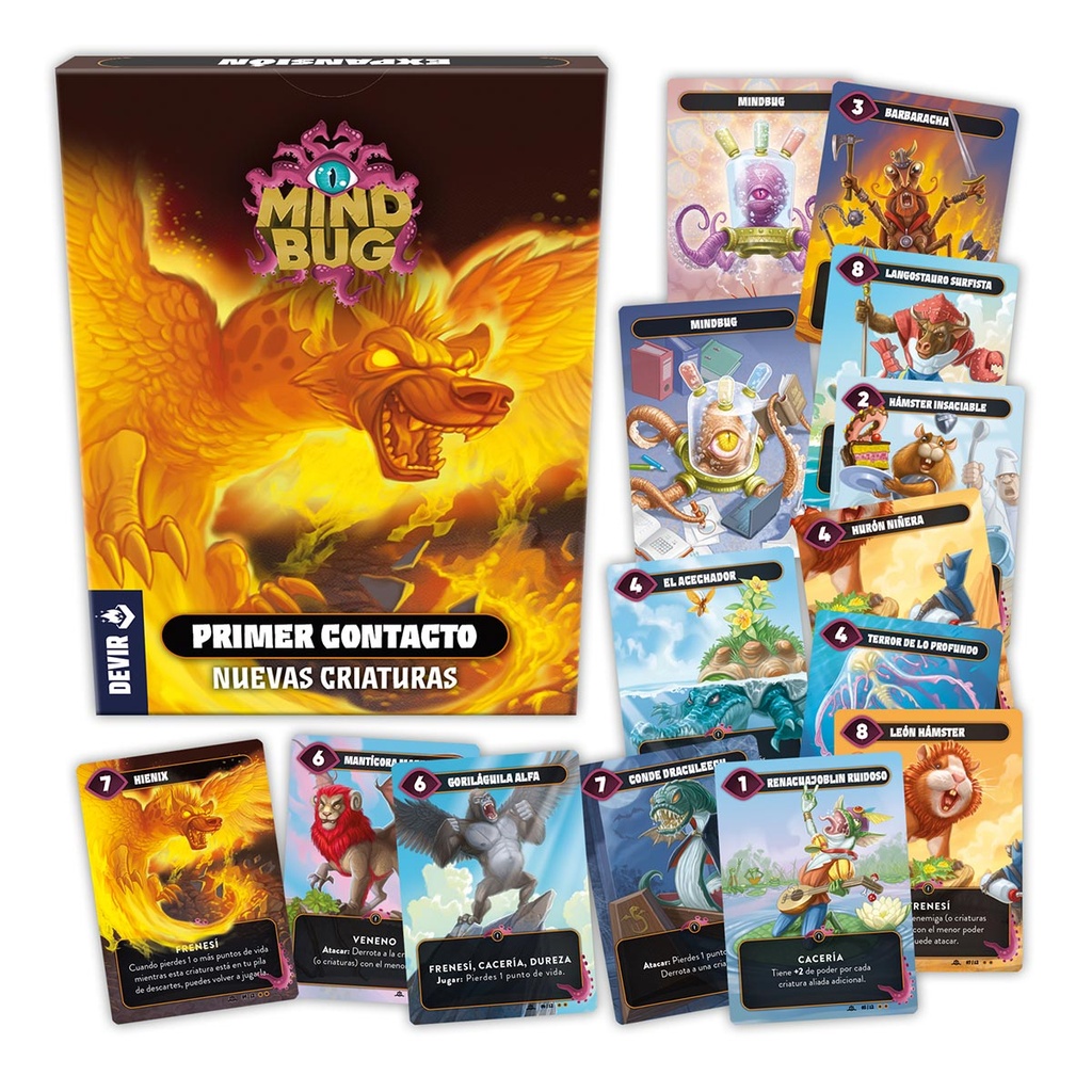 Mindbug Primer Contacto - Nuevas Criaturas1