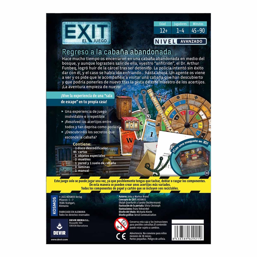 EXIT: Regreso a la Cabaña Abandonada2