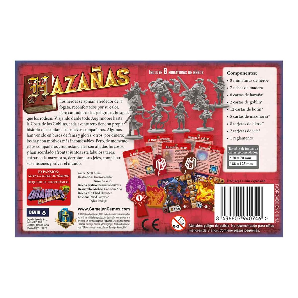 Pequeñas Grandes Mazmorras: Hazañas3