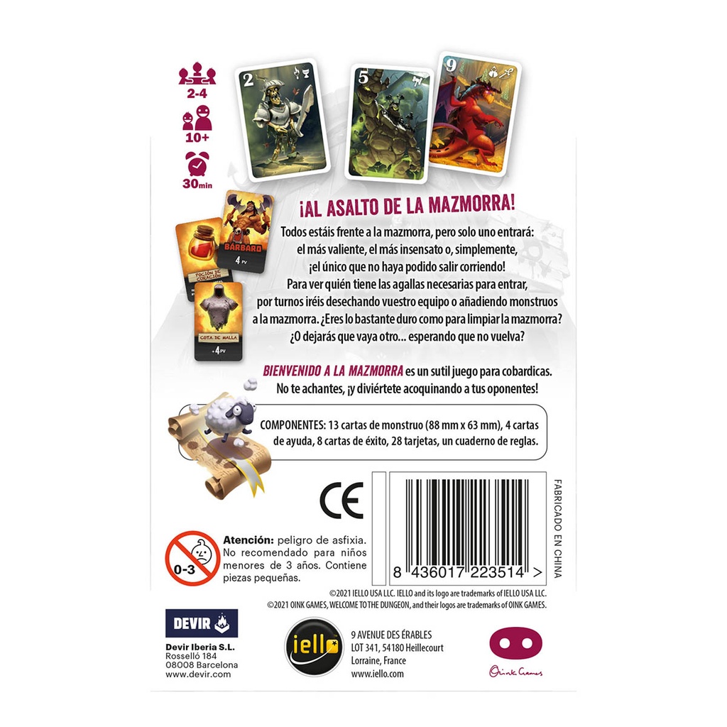 Bienvenido a la Mazmorra2