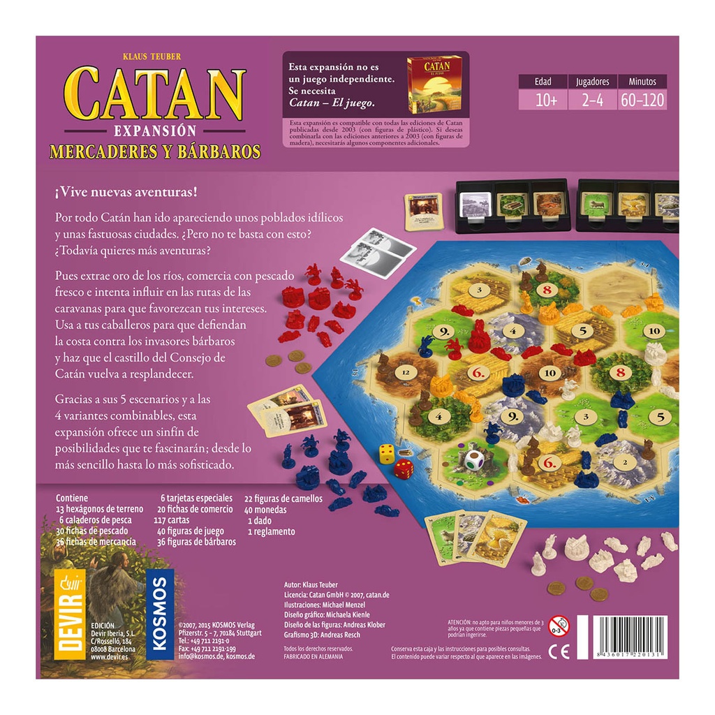 Catan: Mercaderes y Barbaros2
