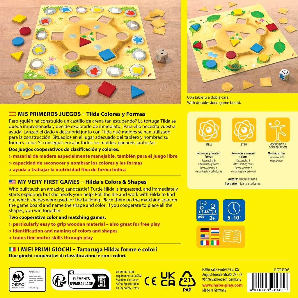 Mis Primeros Juegos - Tilda Colores y Formas1