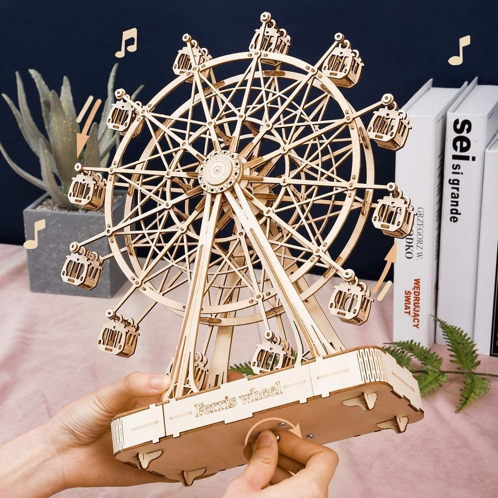 FERRIS WHEEL MECHANICAL MUSIC BOX1