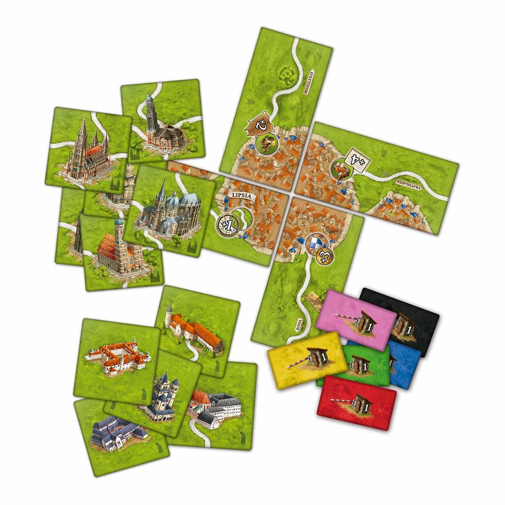 Carcassonne - Expansiones Reunidas1