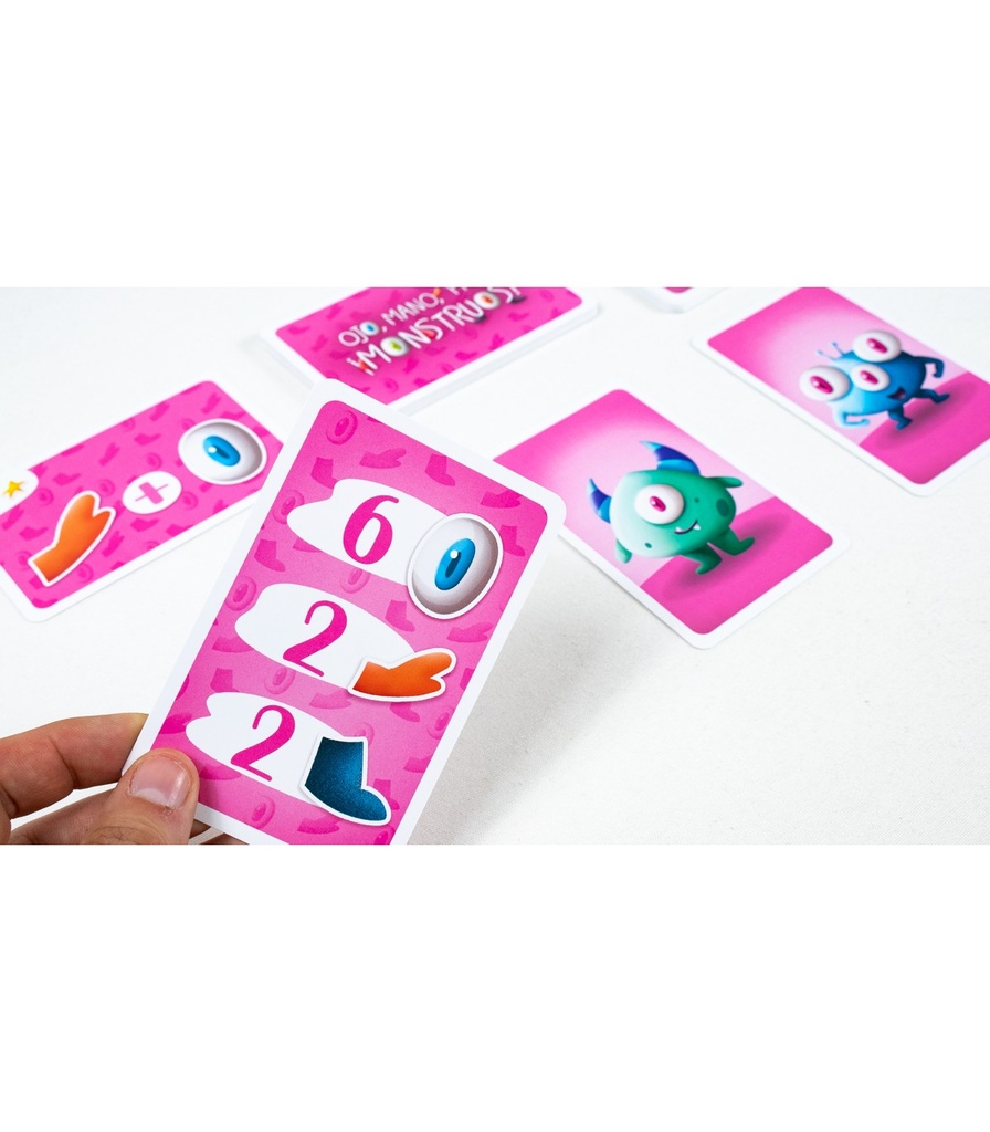 Ojo Mano Pata ¡Monstruos!2