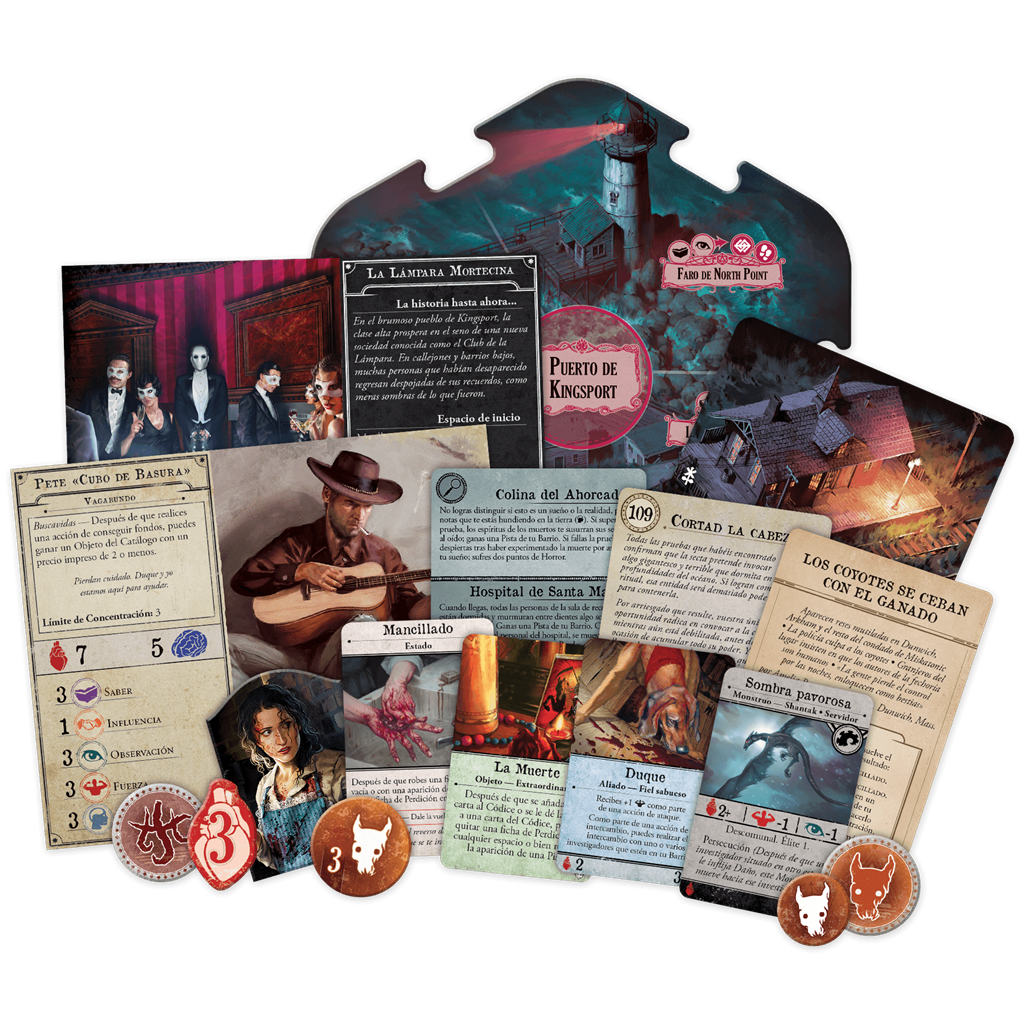 Arkham Horror 3ª Edición: Mareas tenebrosas1
