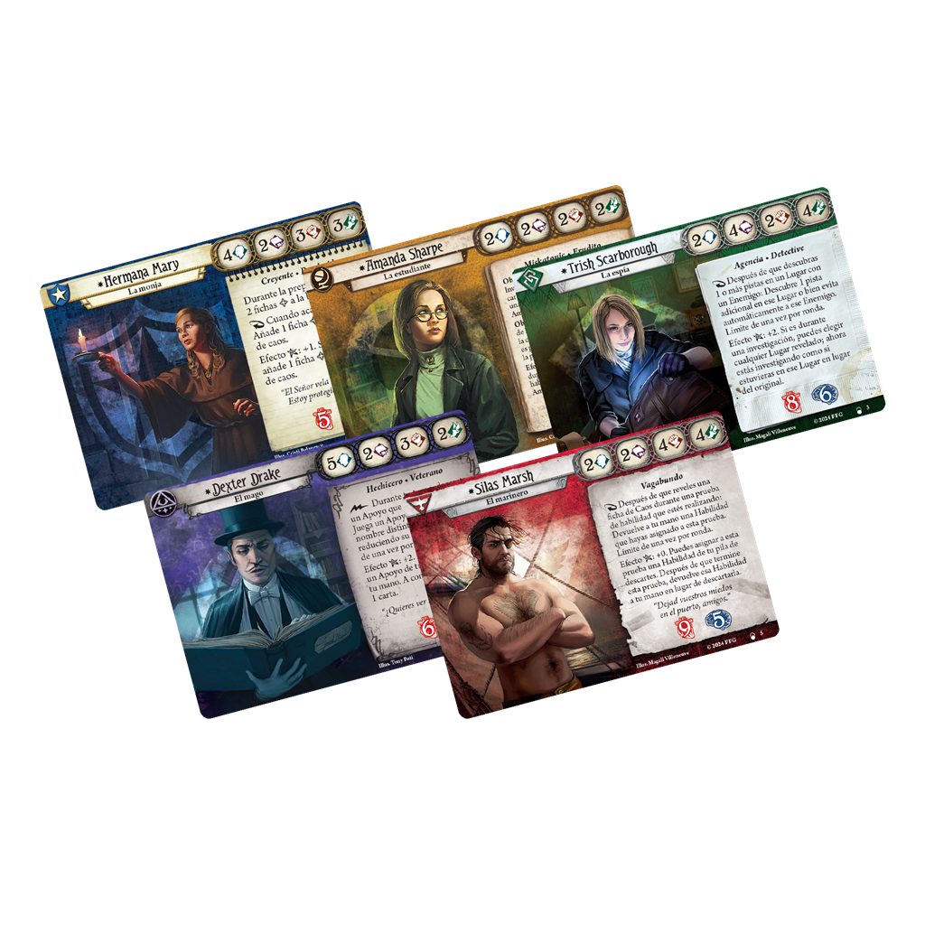 Arkham Horror LCG: La conspiración de Innsmouth exp. inv.1