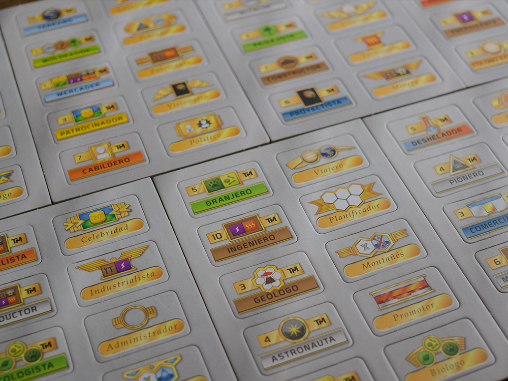 Terraforming Mars: Hitos y recompensas1