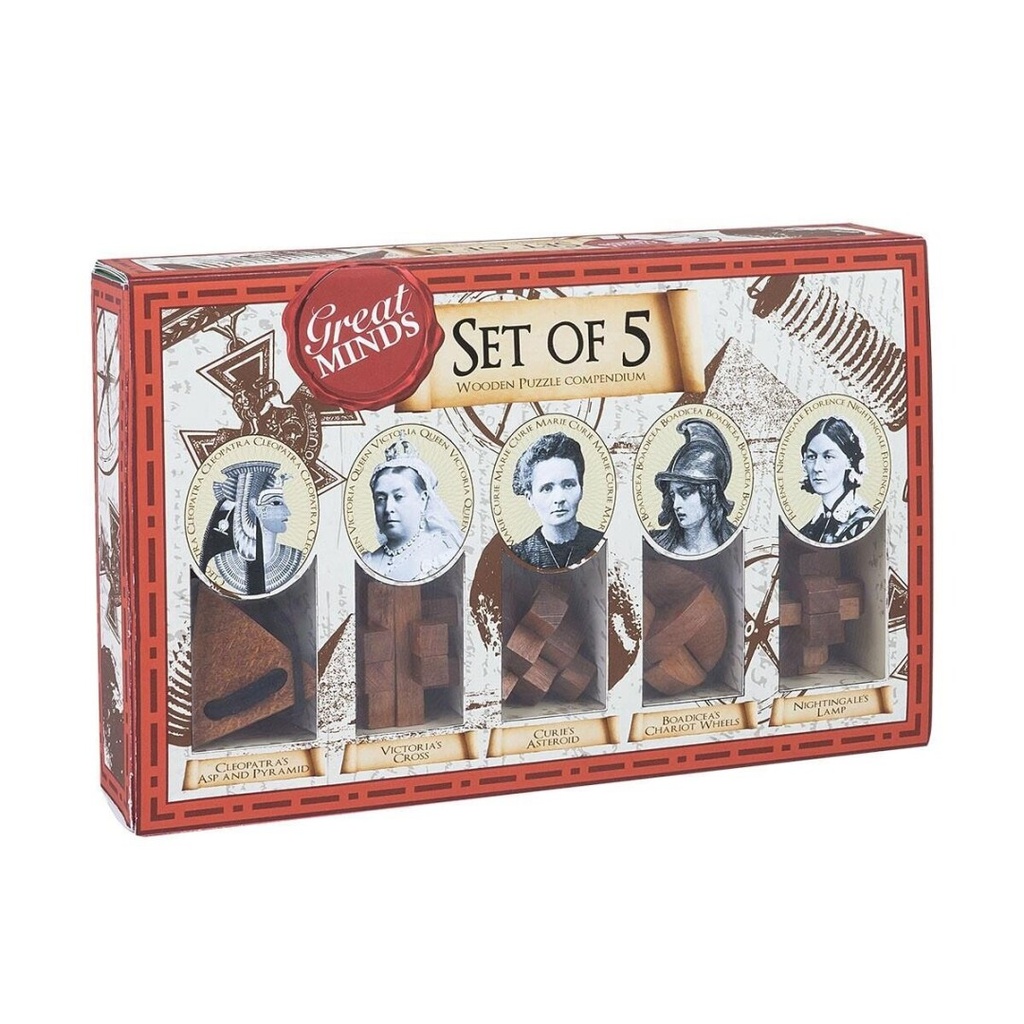 GREAT MINDS - SET OF 5 - WOMEN