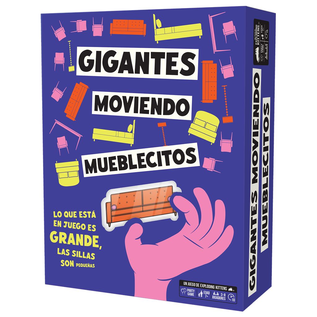 Gigantes moviendo mueblecitos