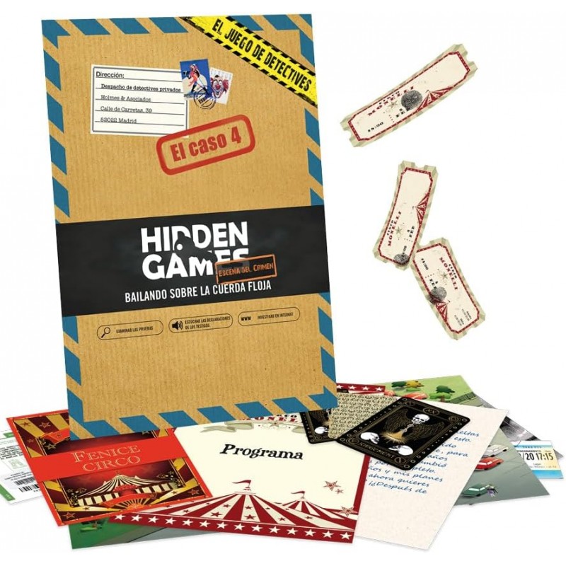 Hidden Game - Caso 4 -
Bailando sobre la cuerda floja