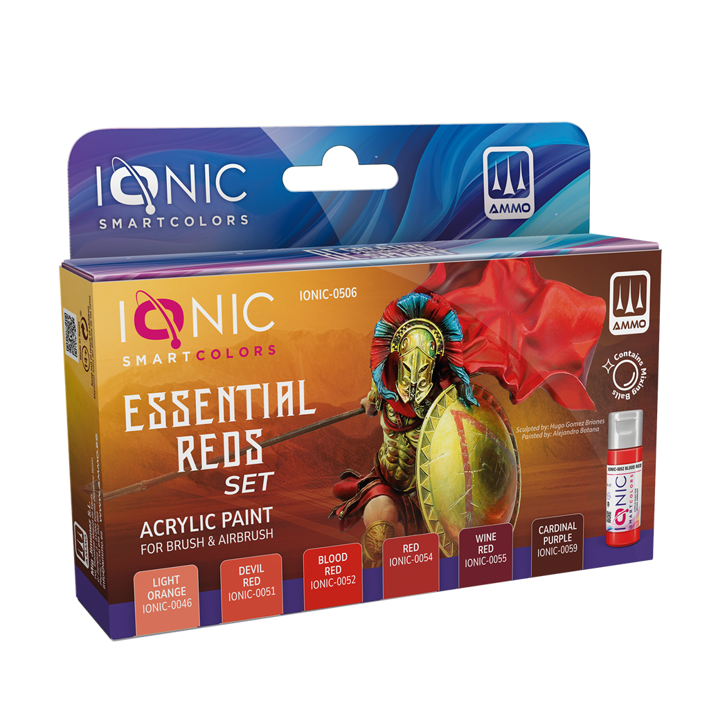 IONIC Set Esencial de rojos