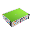 Magnetic Dice Tray Rectangular Black/Green