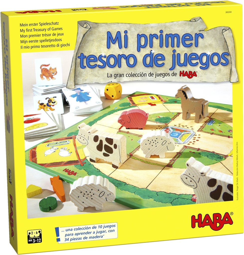 Mi Primer Tesoro de Juegos. La gran colección de juegos de HABA