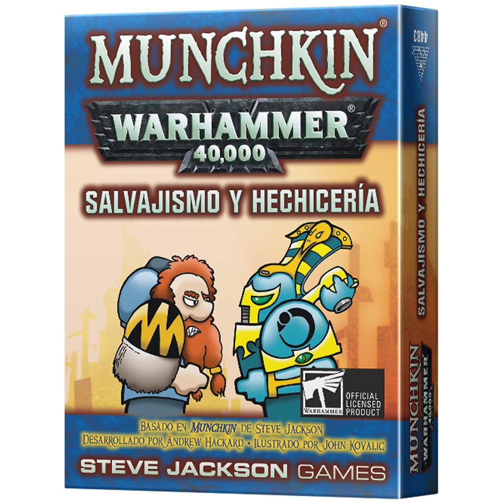 Munchkin Warhammer 40 000: Salvajismo y hechicería