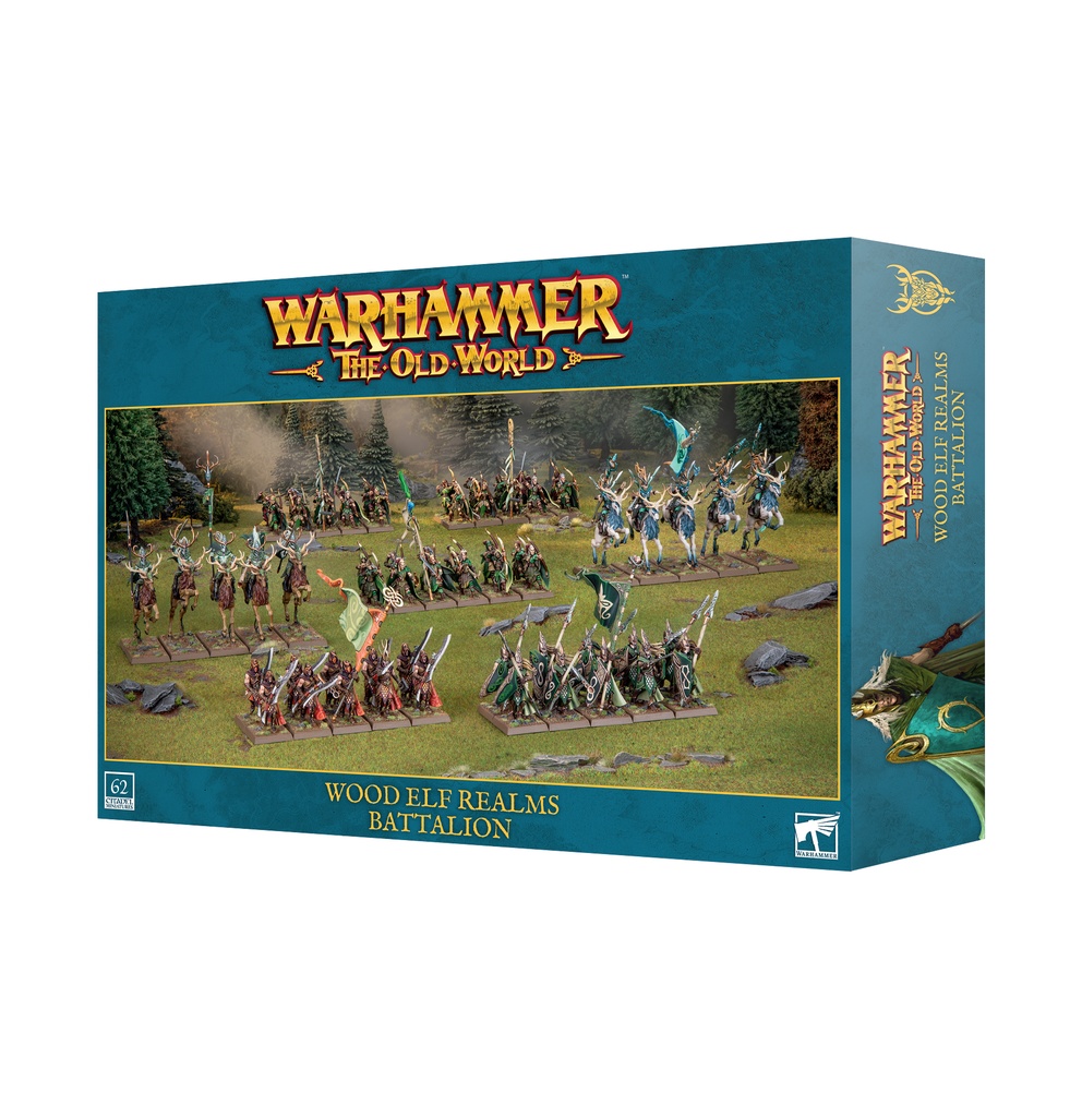 Pack: Wood Elf Realms Battalion + Arcane Journal + Dice