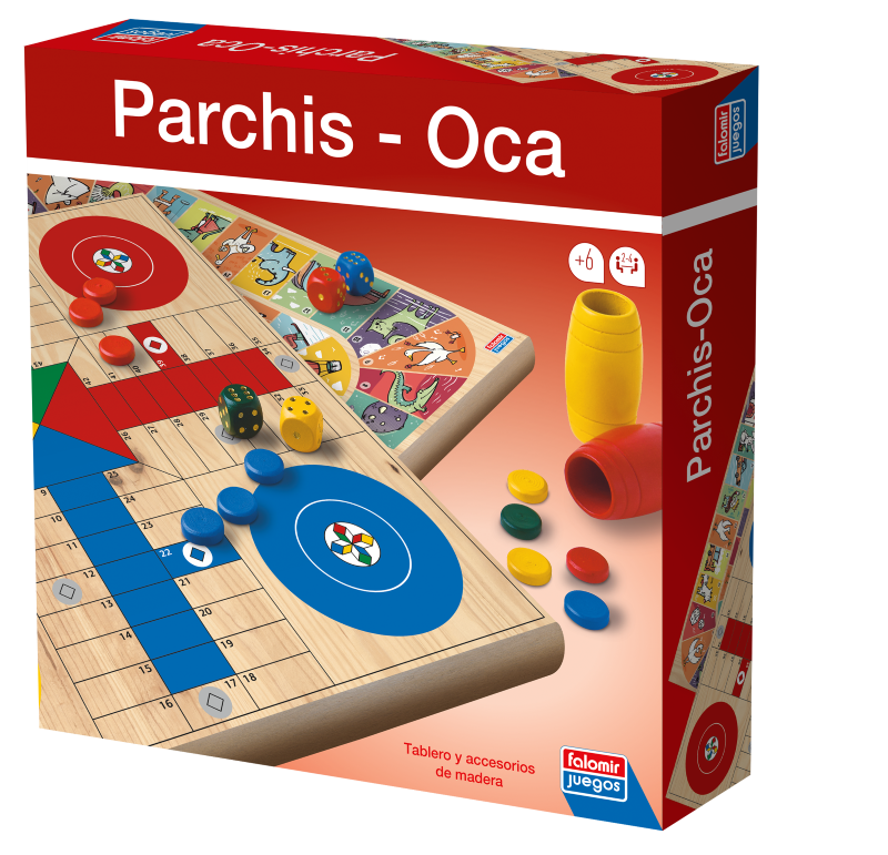 Parchis Oca con ACC madera