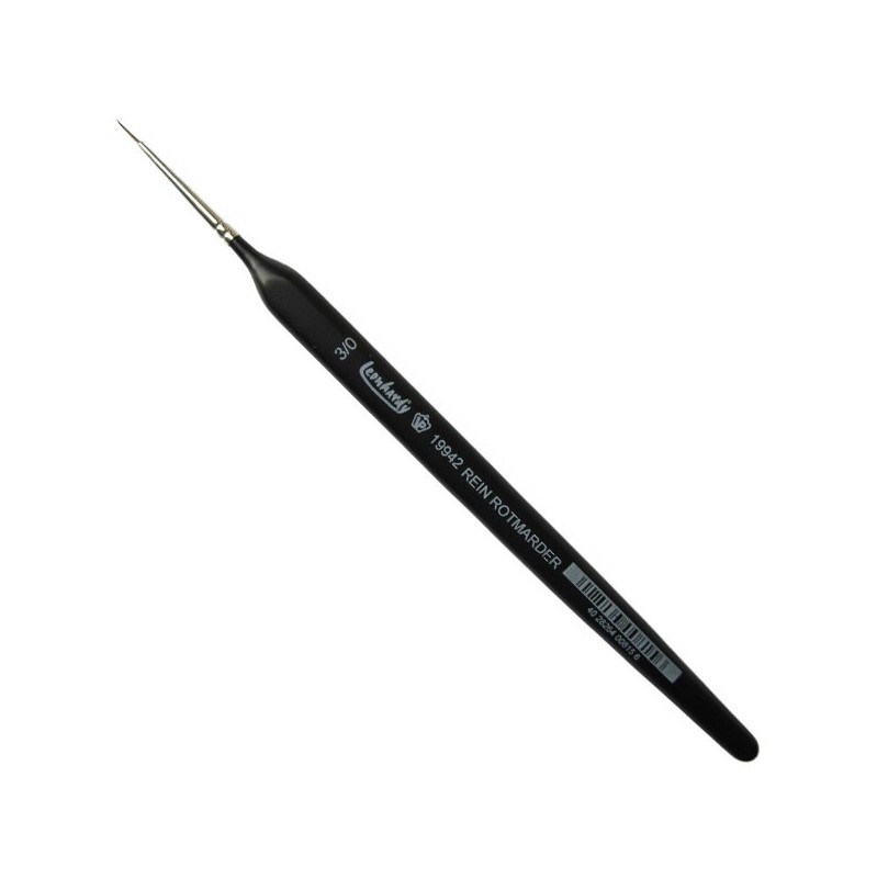 Pincel Dismoer Marta Roja Triangular 3/0