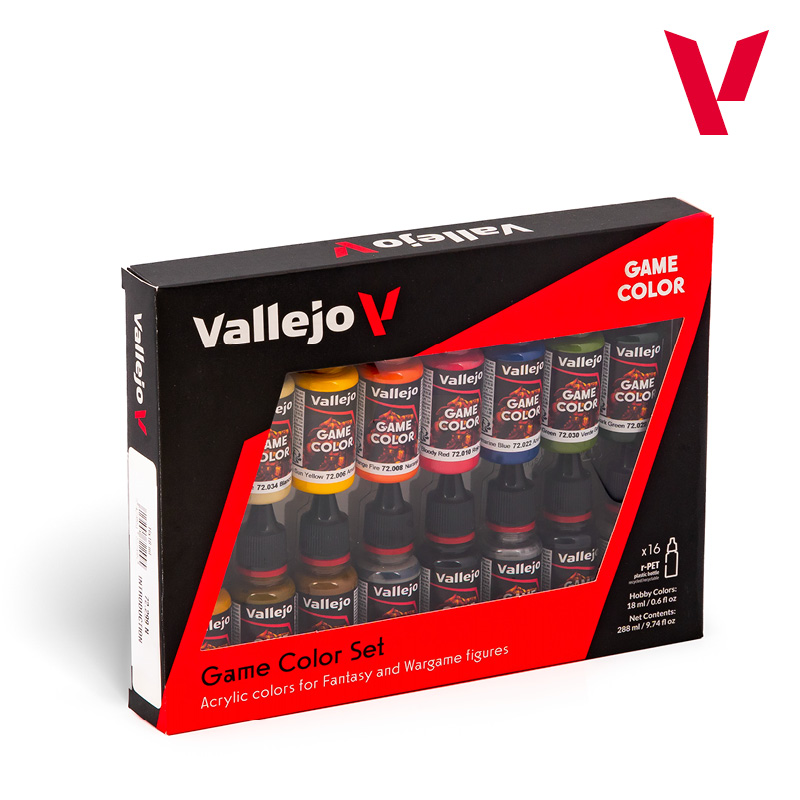 Vallejo - Set 16 Game Color Avanzado