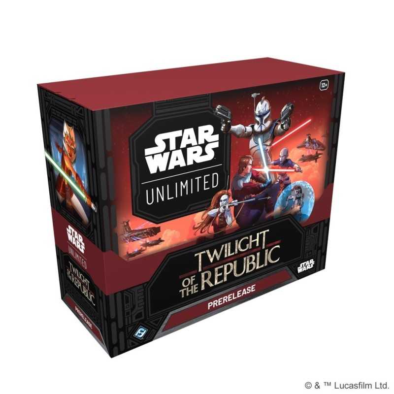 Star Wars Unlimited: El ocaso de la República Caja de Presentación