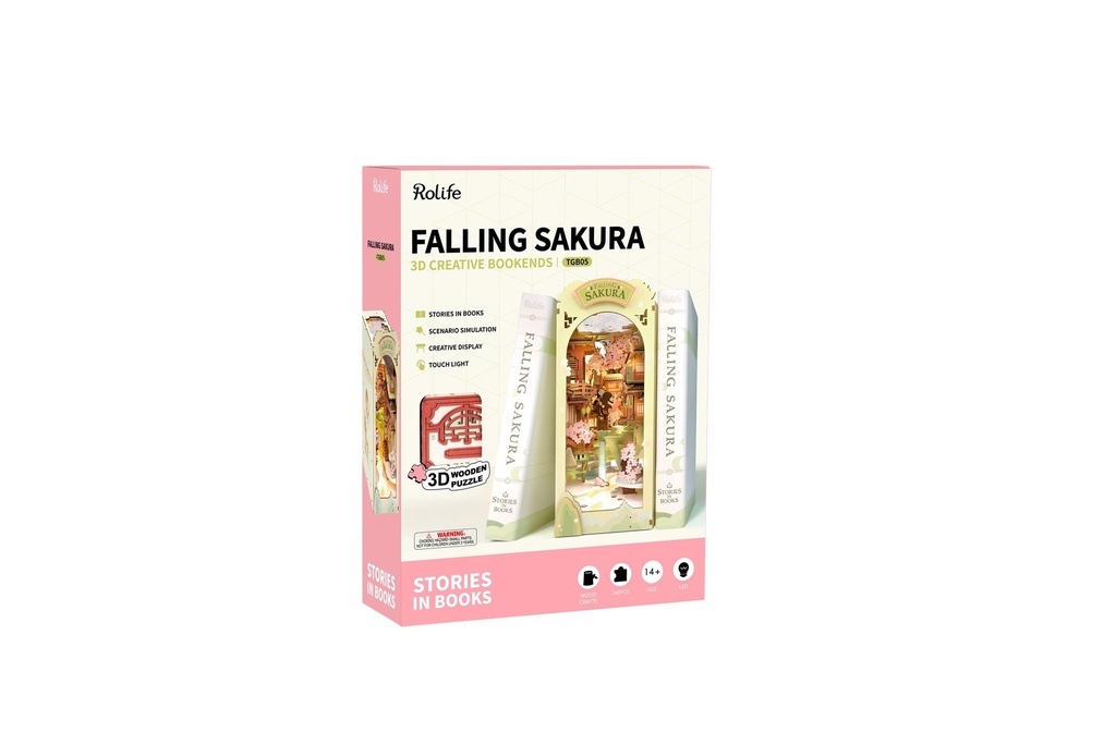 Sujetalibros Falling Sakura