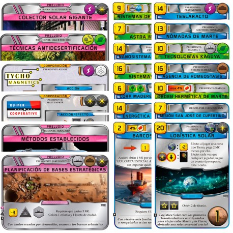 Terraforming Mars: KS promos - Preludio 2