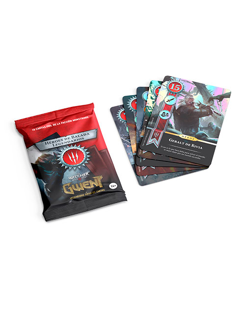 The Witcher Gwent Héroes de Balada Legendarios: Monstruos